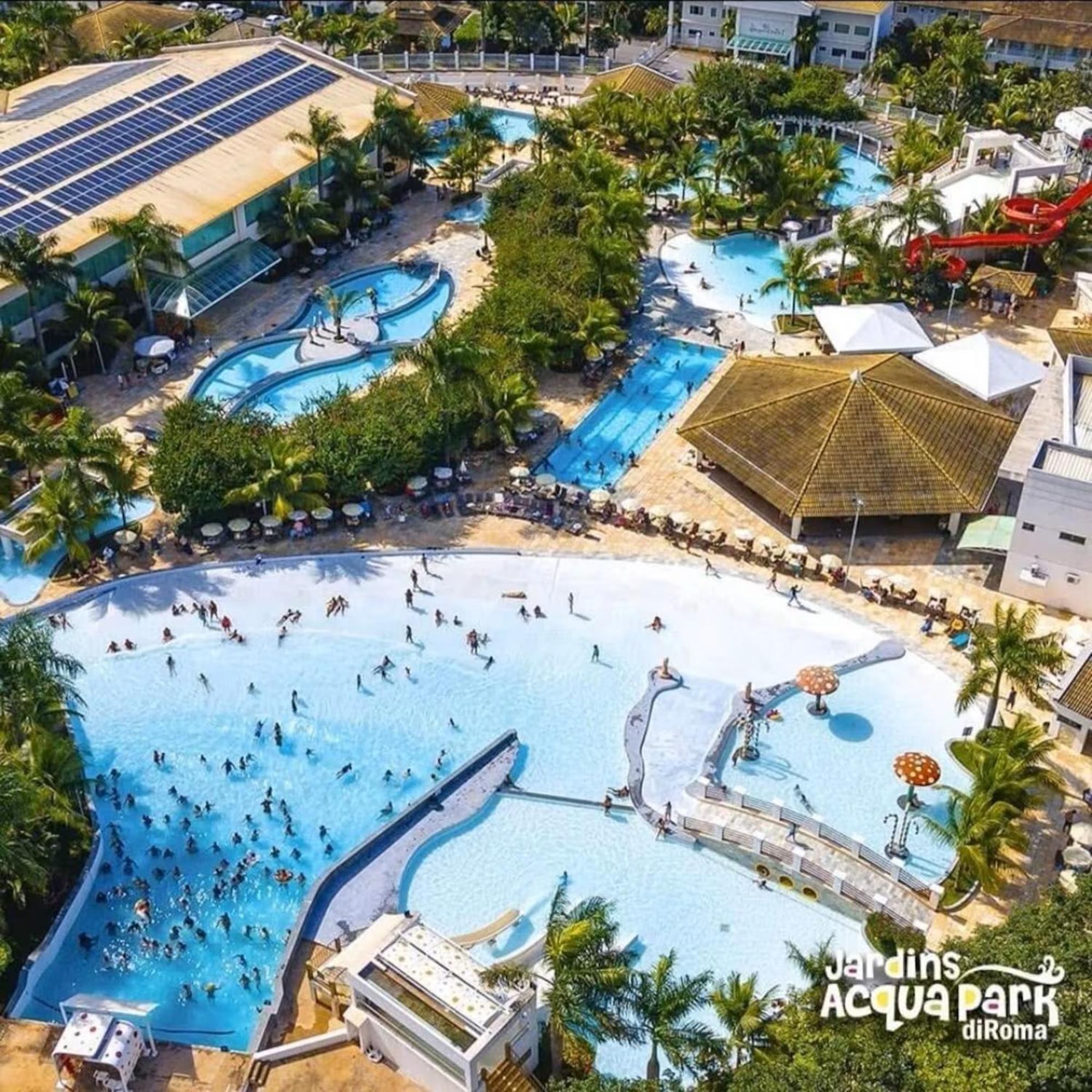 Apartamento L'acqua Diroma - Oficial - Piscinas 24 Caldas Novas